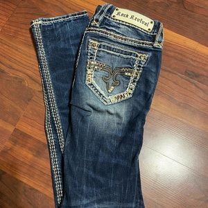 Rock revival straight jeans